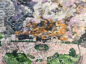 nepal parliament fire