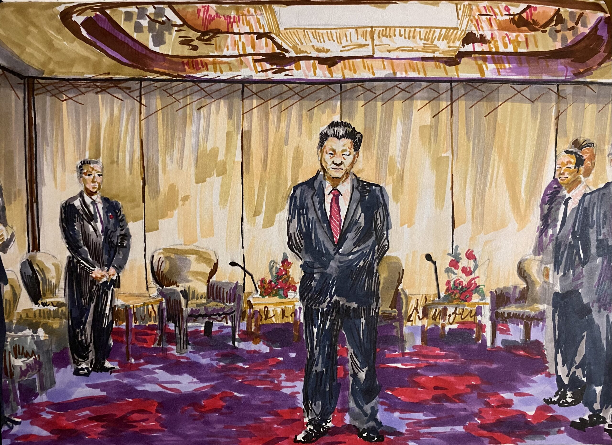 portrait xi jinping